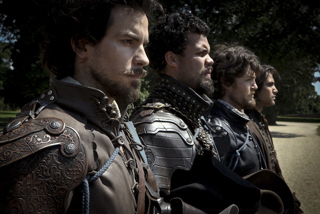 cast of the musketeers tv series 2014