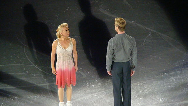 Jayne Torvill and Christopher Dean performing during the Dancing on Ice tour - Photo by Rach