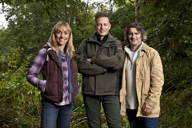 Winterwatch presenters Michaela Strachan, Chris Packham, Martin Hughes-Games - Image Credit: BBC/Emilie Sandy