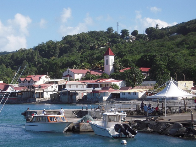 Deshaies, Guadeloupe - Photo by Anna Rydin (Source: Wikimedia Commons)