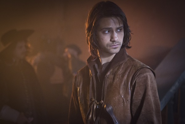 Luke Pasqualino as D'Artagnan in The Musketeers - Image Credit: BBC/Larry Horricks