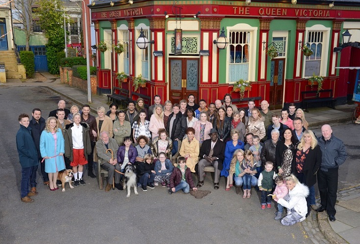 Eastenders Cast 2014 - Image Credit: BBC/Kieron McCarron