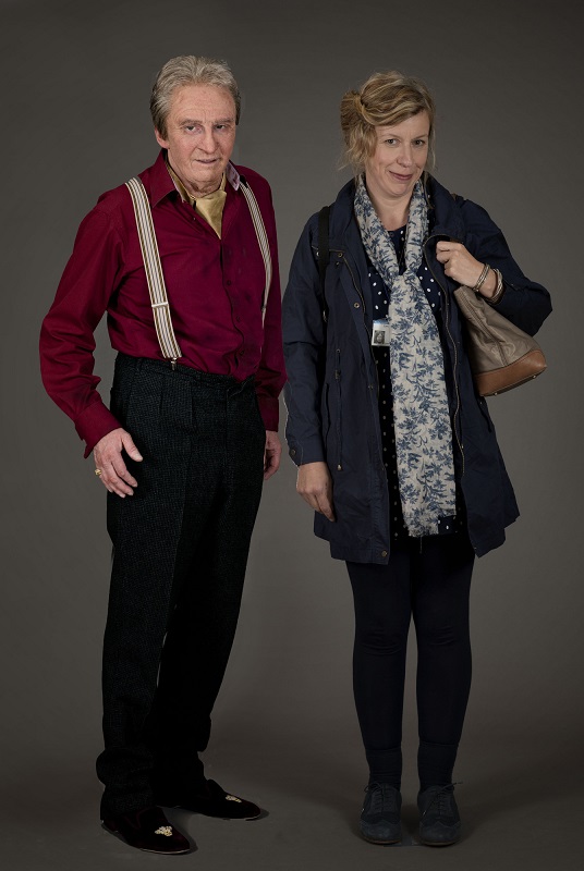 Herbert (Paul Whitehouse) with Nurse Liz (Esther Coles) - Image Credit: BBC/Des Willie