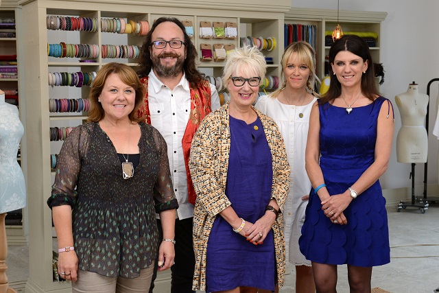 Wendi Peters, Dave Myers, Jenny Eclair, Edith Bowman and Dr Dawn Harper - Image Credit: BBC/Love Productions/Kieron McCarron